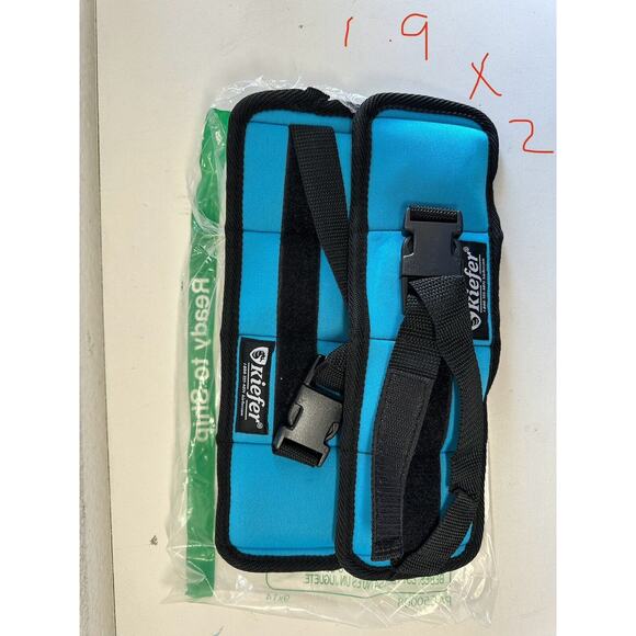 2 Pond ankle/wrist weights / Set Of 2 Is Total 4 Lbs - Picture 2 of 2